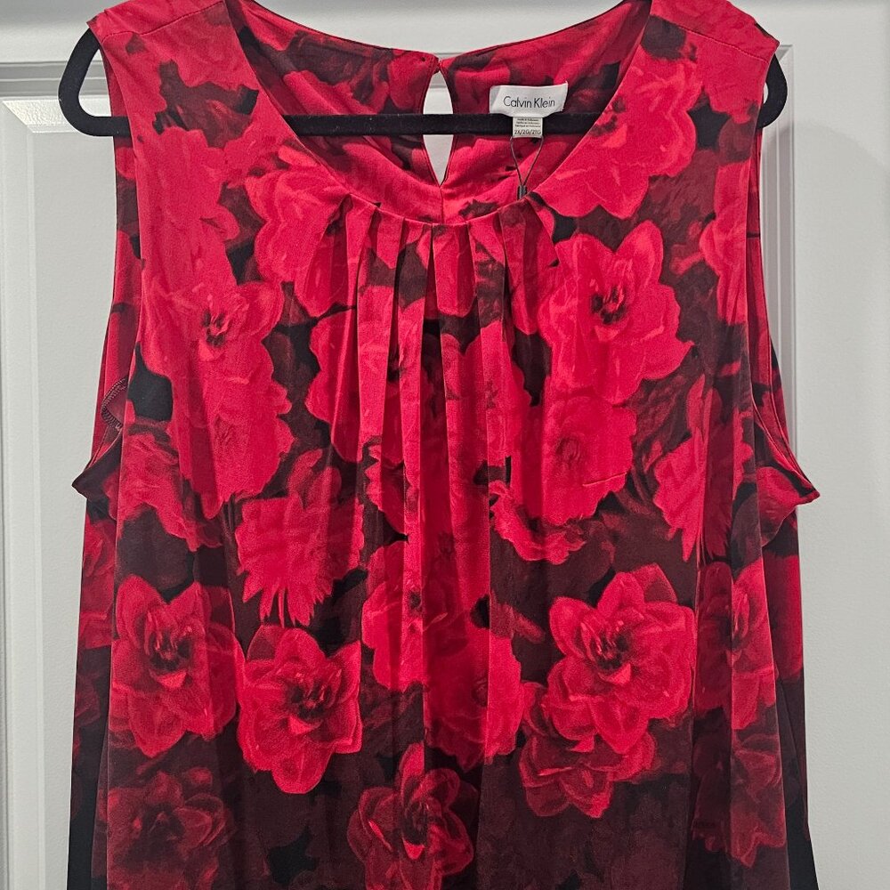 NEW with tags Calvin Klein Sleeveless Top PLUS size
